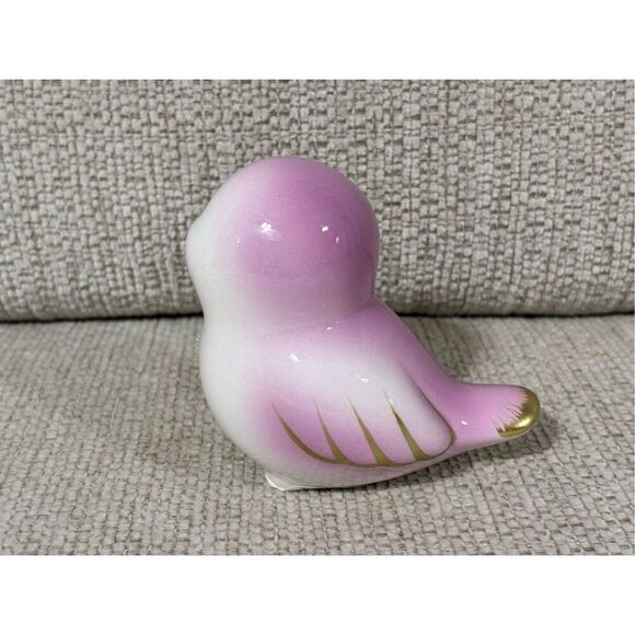Target Spritz Lavender Purple Ceramic Lovebird Valentine Day - Picture 4 of 7